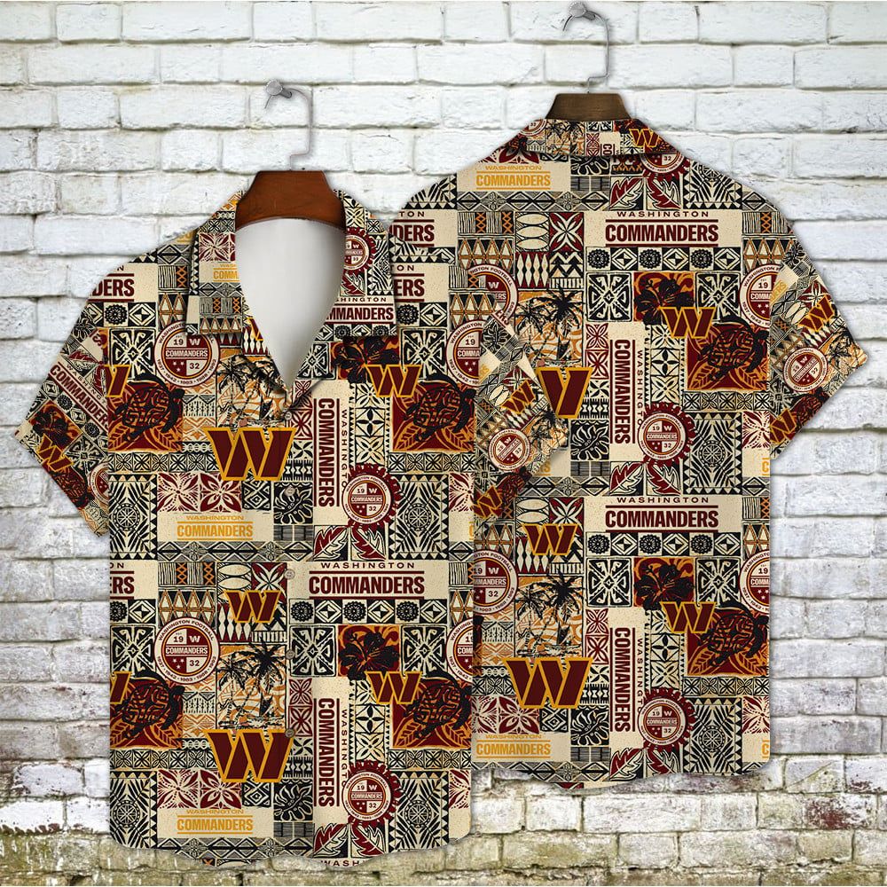 Hawaiian Aop Shirt from Washington Commanders