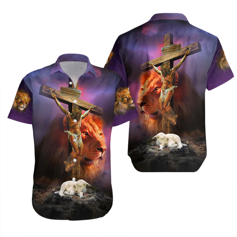 Hawaiian Shirt Celebrating Easter with Christian Jesus