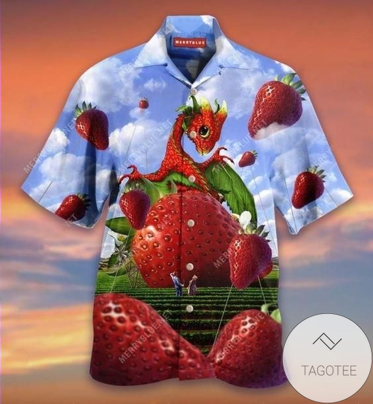 Hawaiian Shirt Celebrating Youre Berry Special Dragon Elegance Design