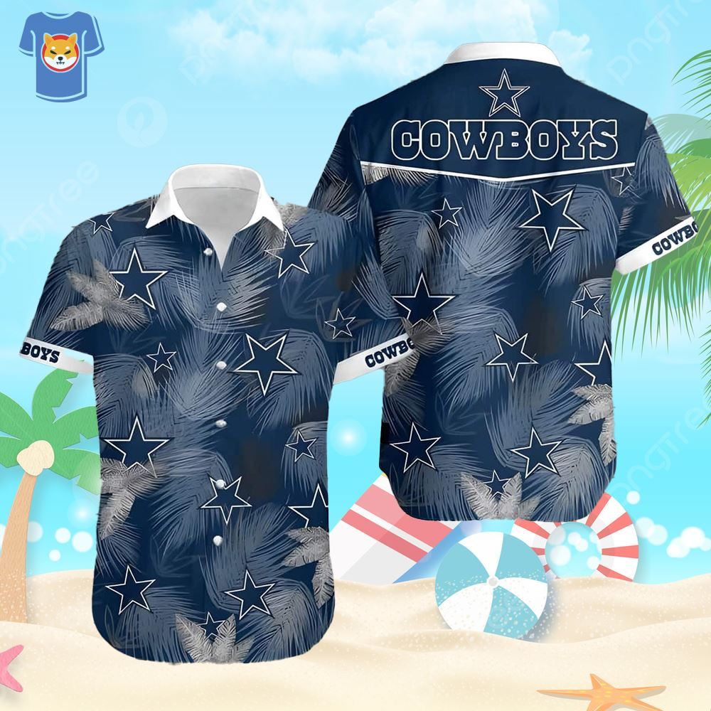 Hawaiian Shirt for Football Players Dallas Cowboys Theme