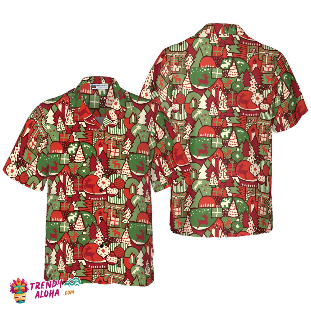 Hawaiian Shirts, Christmas Gift Pattern Shirt Short Sleeve, Christmas Shirt Idea Gift For Men And Women Hawaiian Shirts, Christmas Gift Pattern Shirt Short Sleeve, Christmas Shirt Idea Gift For Men And Women