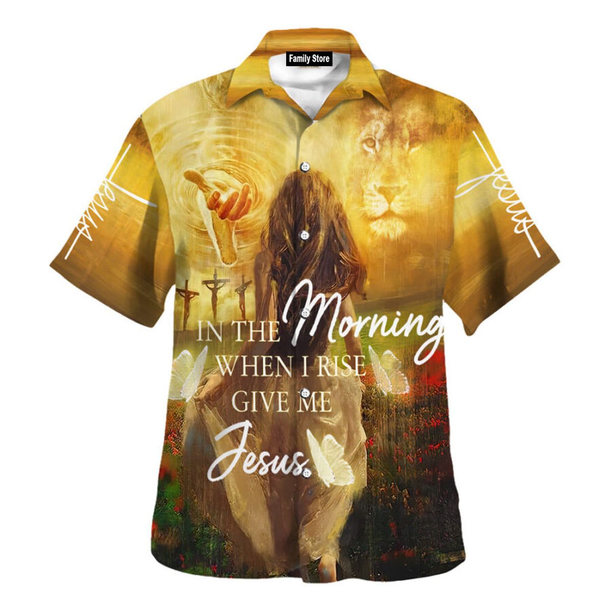 Heavenly Horizons: Unveiling Jesus’ Testimony on Tranquil Beach Shorts