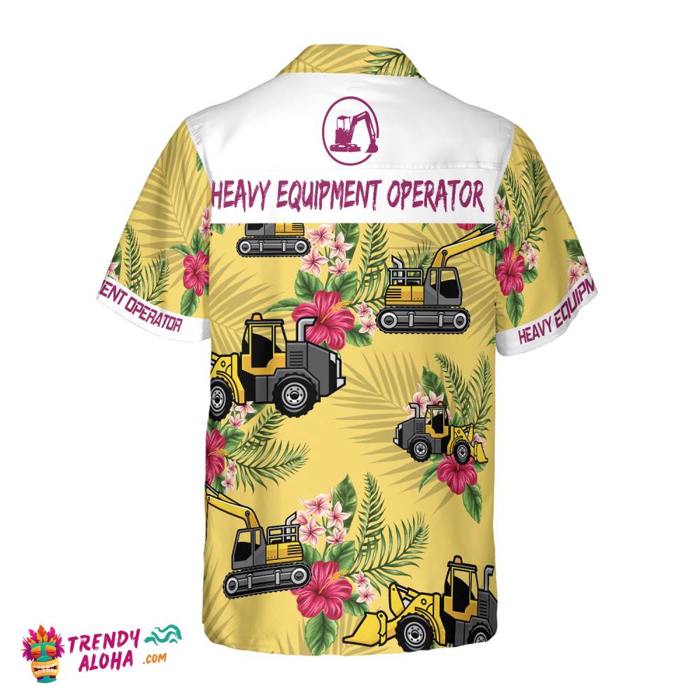Heavy Equipment Operator Hawaiian Shirt