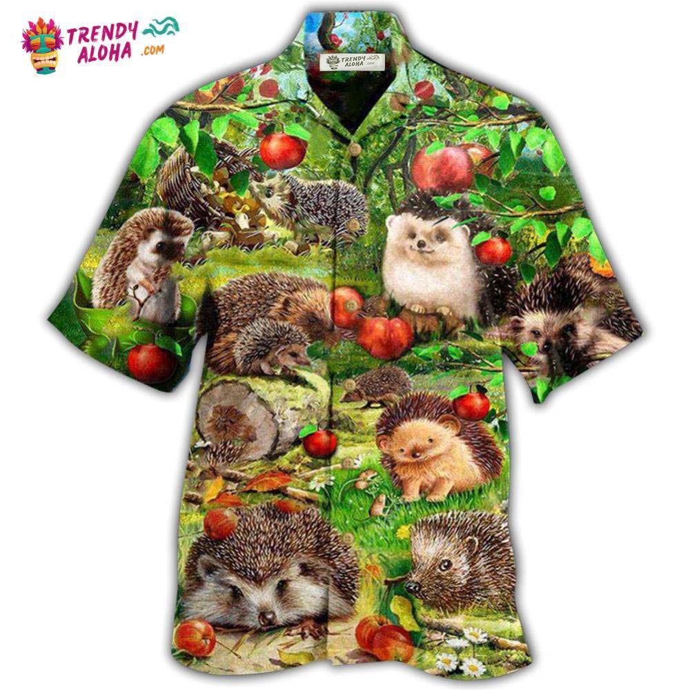 Hedgehog Animals Is Better With A Hedgehog So Various Hawaiian Shirt – Trendy Aloha Hedgehog Animals Is Better With A Hedgehog So Various Hawaiian Shirt – Trendy Aloha