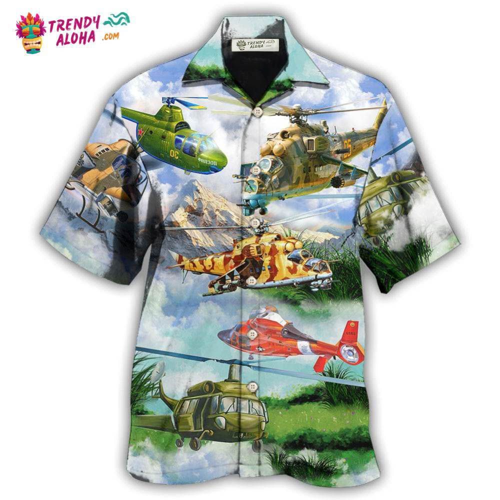 Helicopter Real Pilots Don’T Need Runway Mountain Sky Hawaiian Shirt – Trendy Aloha Helicopter Real Pilots Don’T Need Runway Mountain Sky Hawaiian Shirt – Trendy Aloha