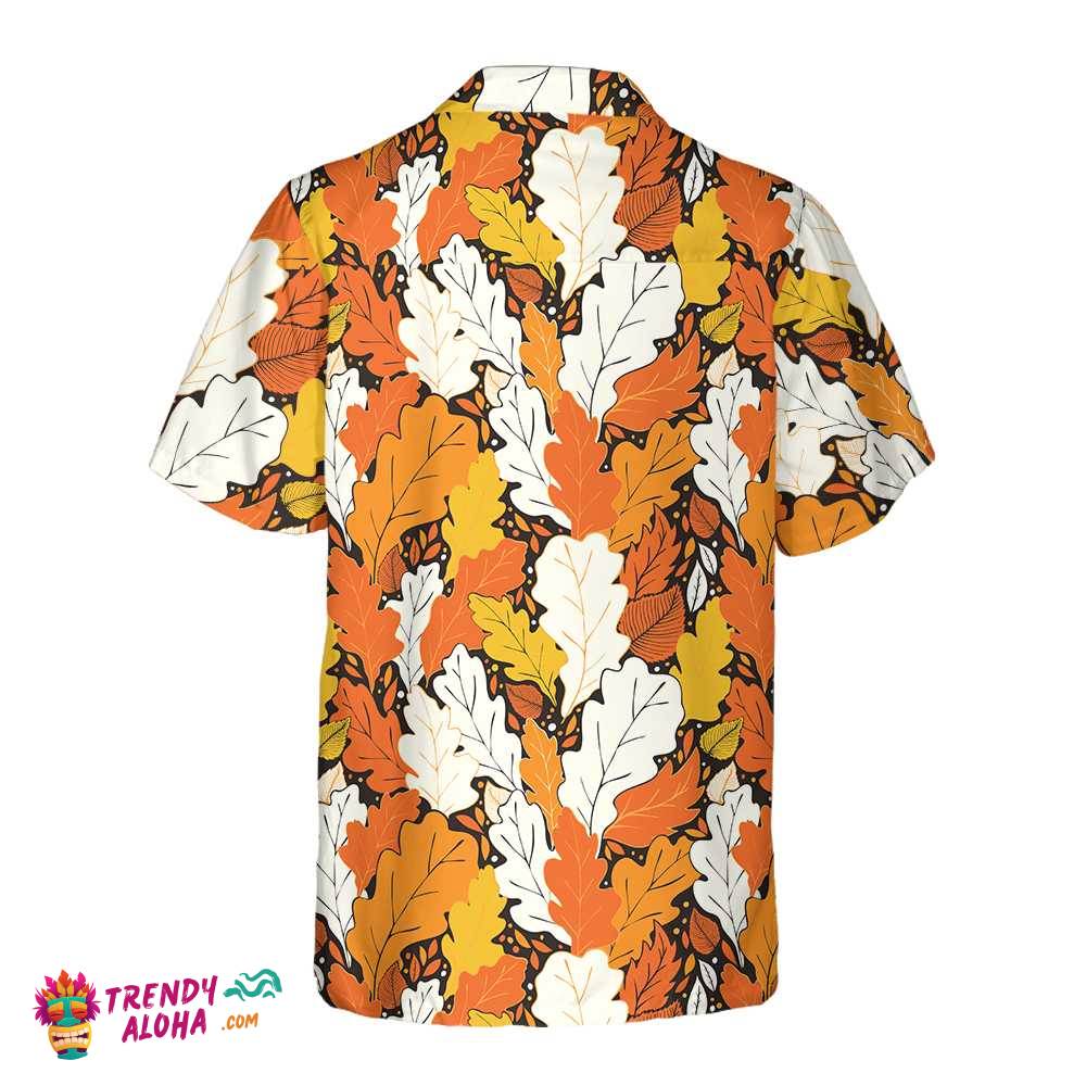 Hello Fall The Leaves Hawaiian Shirt, Fall Thanksgiving Shirt, Best Gift For Thanksgiving Day