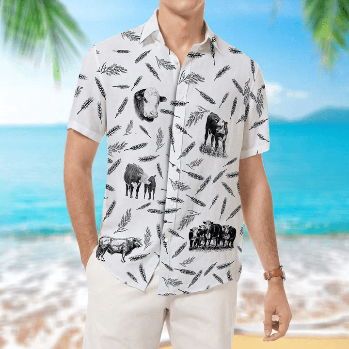 Highland Cattle Pattern – Trendy Hawaiian Shirt, Animal Farm Cow Trendy Hawaiian Shirts For Men, Women Highland Cattle Pattern – Trendy Hawaiian Shirt, Animal Farm Cow Trendy Hawaiian Shirts For Men, Women