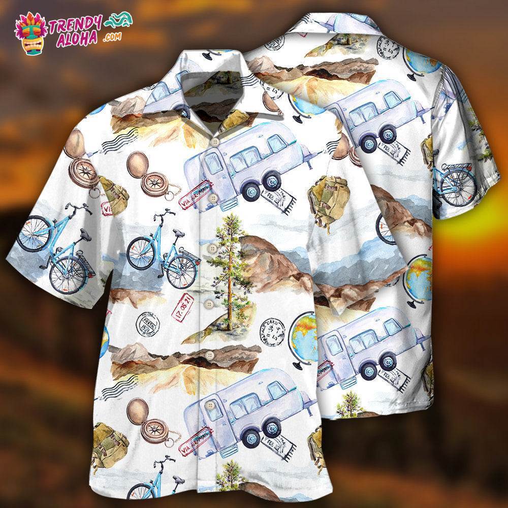 Hiking For Art Style Lover Hawaiian Shirt – Trendy Aloha