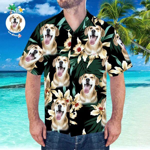 Hilarious Face Fiesta: Custom Funny Hawaiian Shirt Hilarious Face Fiesta: Custom Funny Hawaiian Shirt