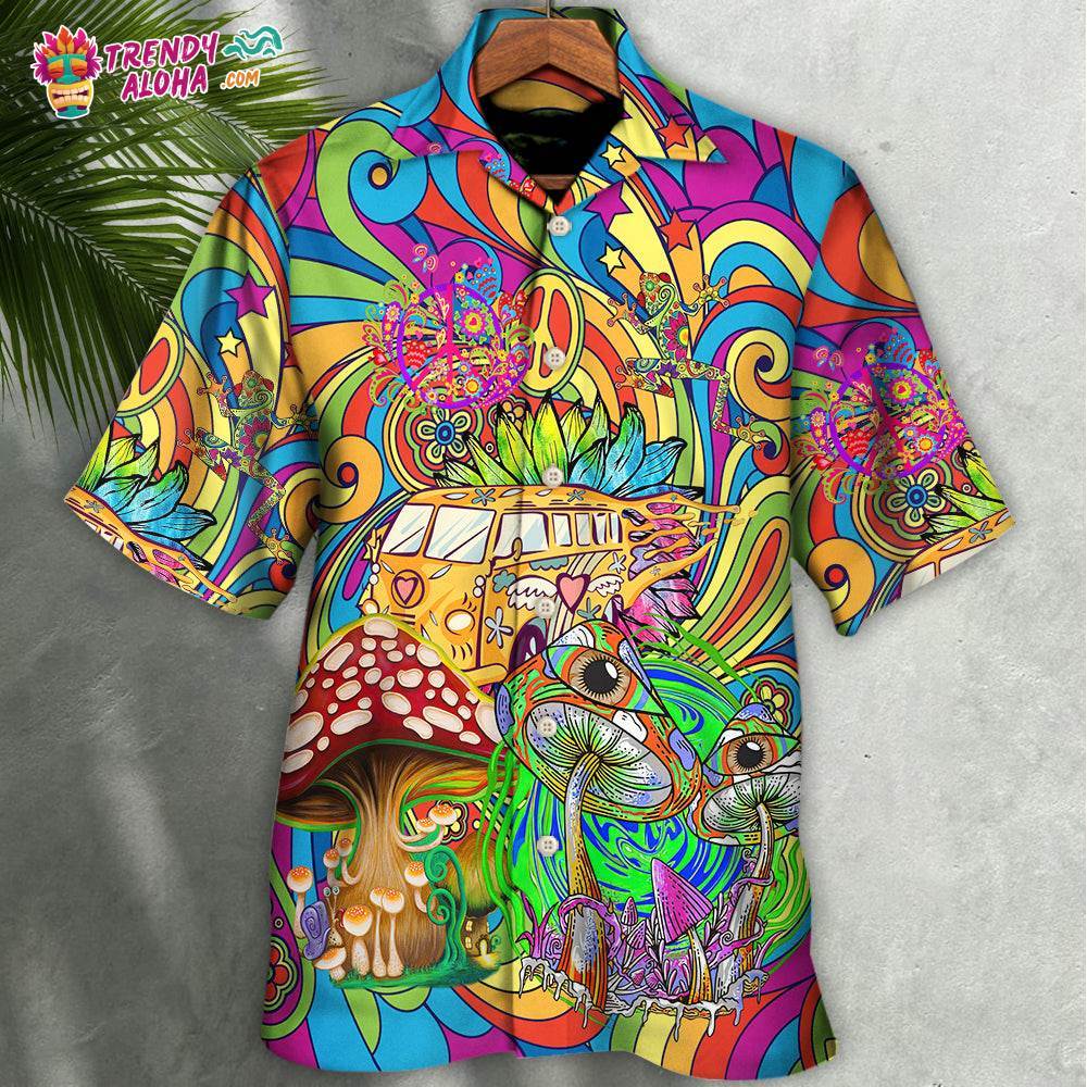 Hippie A Big Adventure Big Dream Hawaiian Shirt – Trendy Aloha