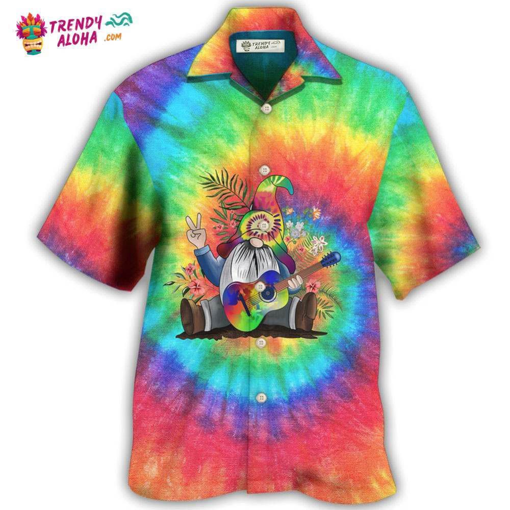 Hippie Believe In The Power Of Music Hippie Gnome Hawaiian Shirt – Trendy Aloha Hippie Believe In The Power Of Music Hippie Gnome Hawaiian Shirt – Trendy Aloha