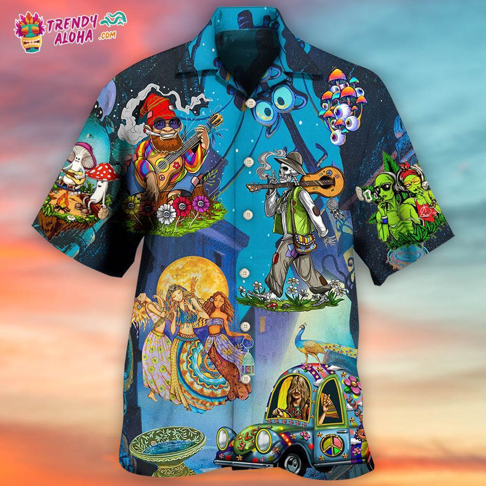 Hippie Felacia Style Hawaiian Shirt – Trendy Aloha
