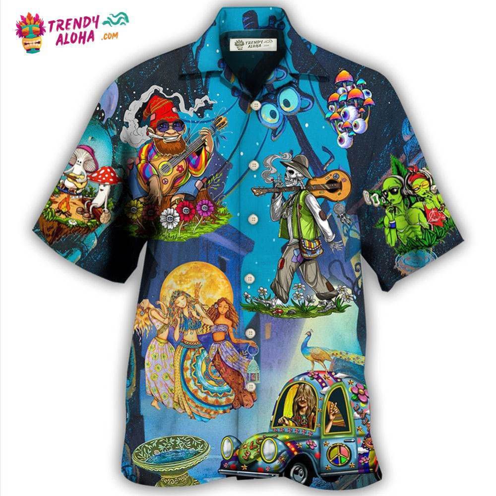 Hippie Felacia Style Hawaiian Shirt – Trendy Aloha