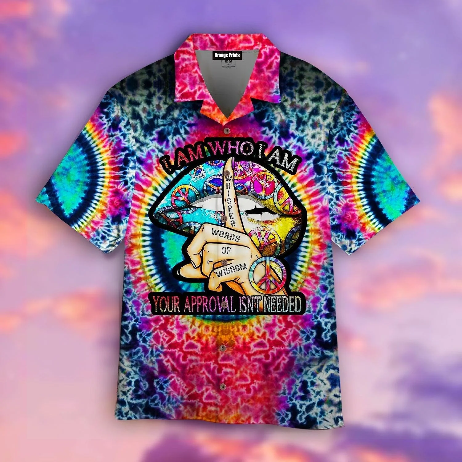 Hippie Girl I Am Who I Am Hawaiian Shirt For