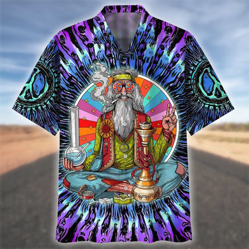 Hippie Hawaiian Shirt For Men And Women, Old Hippie Hawaii Shirt 3D All Printed Hippie Hawaiian Shirt For Men And Women, Old Hippie Hawaii Shirt 3D All Printed