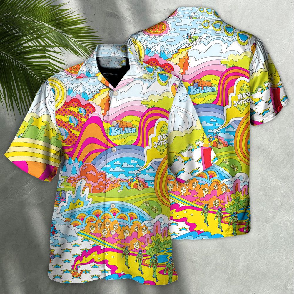 Hippie How To Talk Like A Hippie Hawaiian Shirt