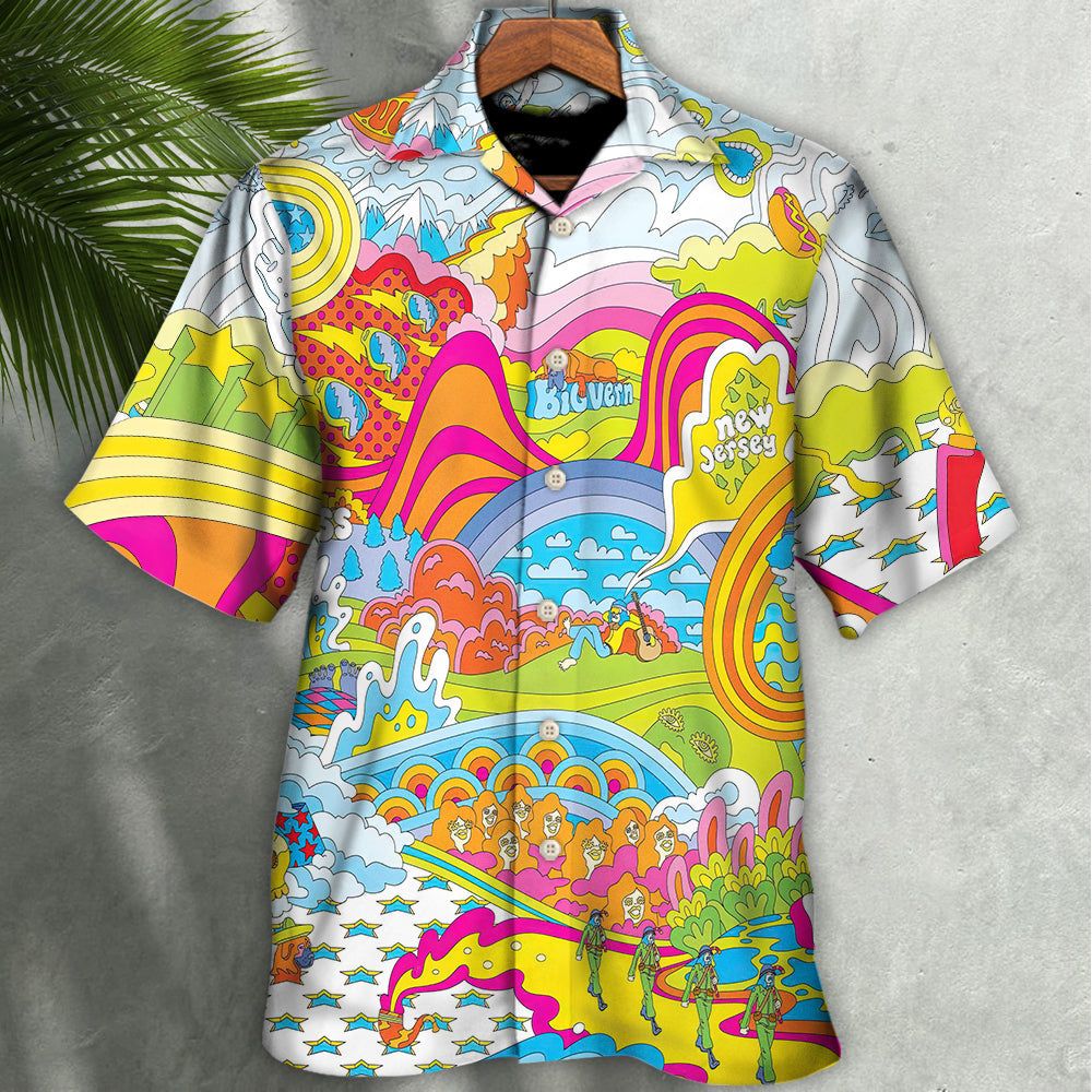 Hippie How To Talk Like A Hippie Hawaiian Shirt