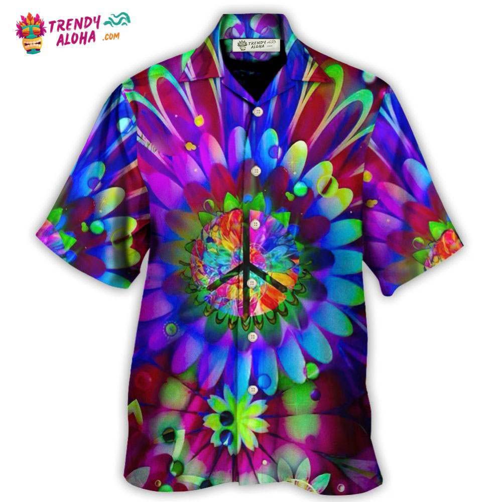 Hippie Love Is In The Air Flowers In My Hair Hawaiian Shirt – Trendy Aloha Hippie Love Is In The Air Flowers In My Hair Hawaiian Shirt – Trendy Aloha