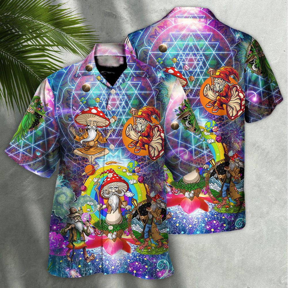 Hippie Magic Mystic Color Man Hawaiian Shirt