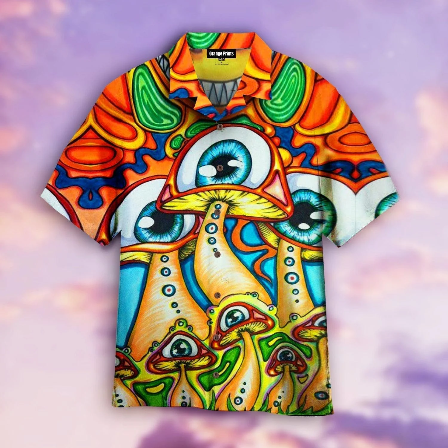 Hippie Mushrooms Theme Island Adventure Shirt