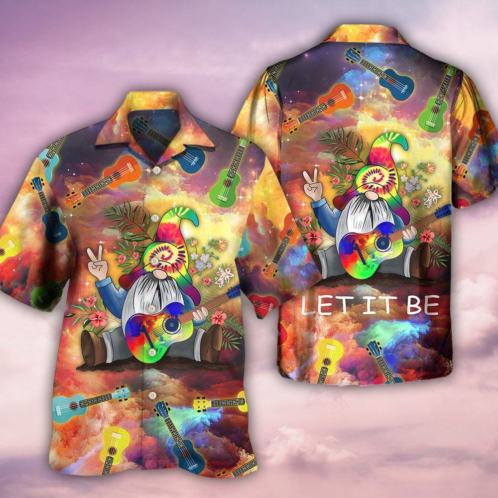 Hippie Ukulele Hippie Let It Be Hawaiian Shirt
