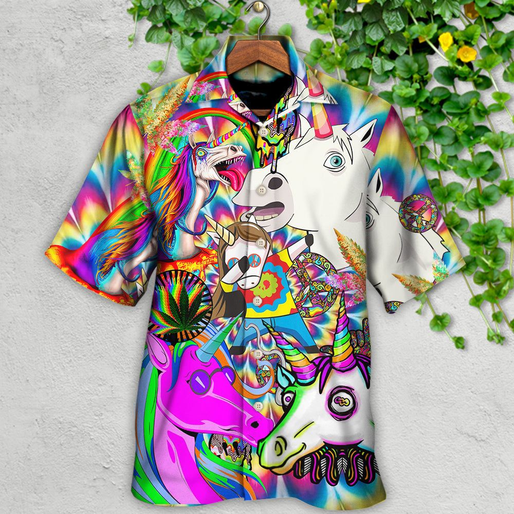 Hippie Unicorn Dream For Wonderland Hawaiian Shirt