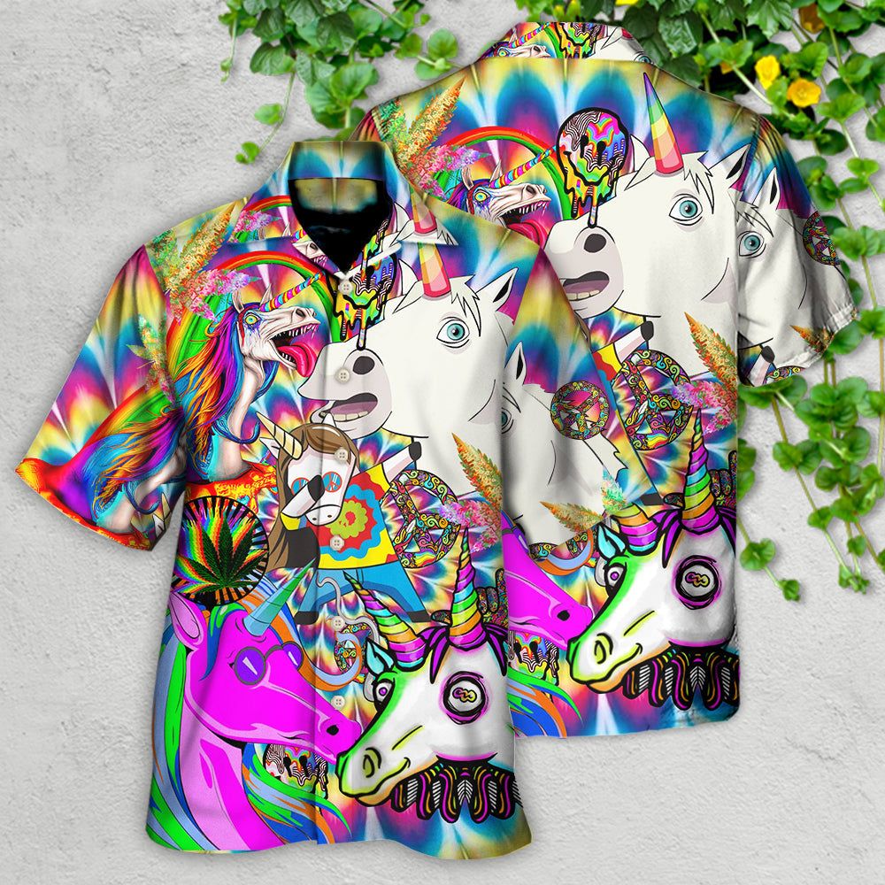 Hippie Unicorn Dream For Wonderland Hawaiian Shirt