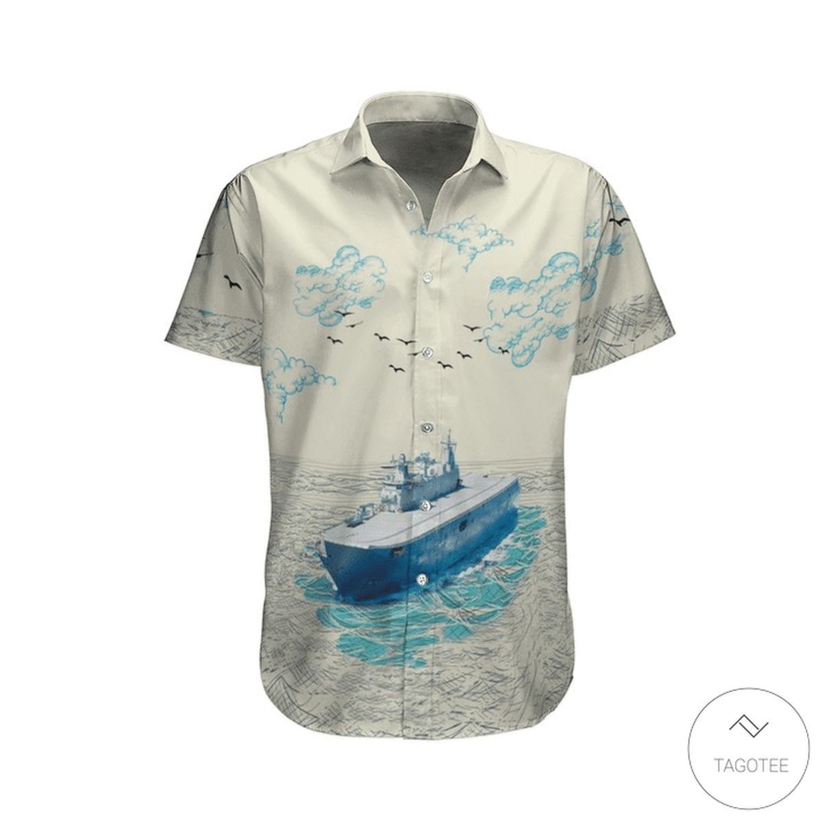 HMAS Canberra Lofty Vessel of Royal Australian Navy Hawaiian Shirt