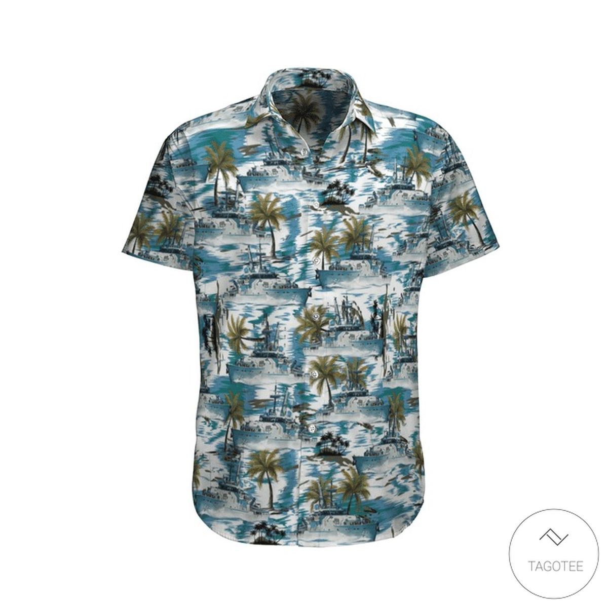 HMAS Launceston Acpb 94 Royal Australian Navy Hawaiian Shirt