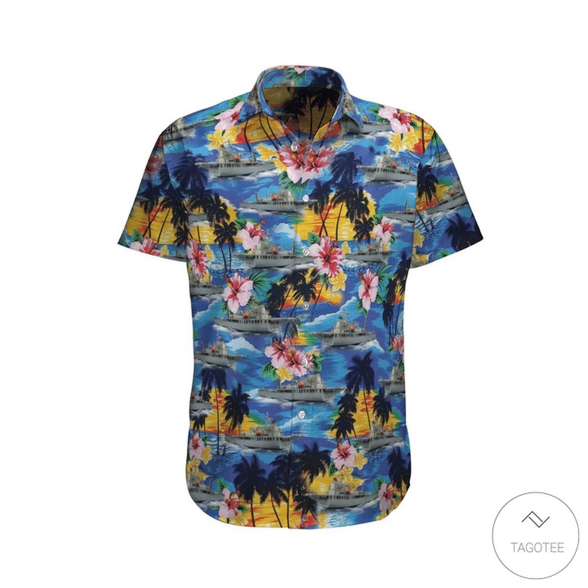 HMAS Sirius Sailing Proudly Royal Australian Navy Hawaiian Shirt