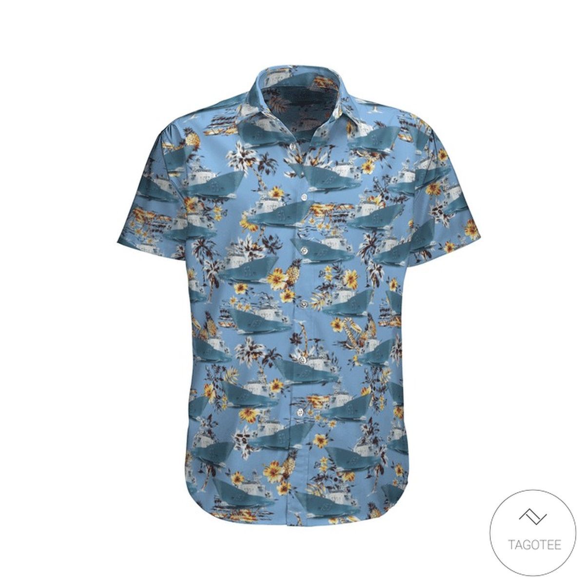 HMAS Stuart Stands Tall in Royal Australian Navy Hawaiian Shirt