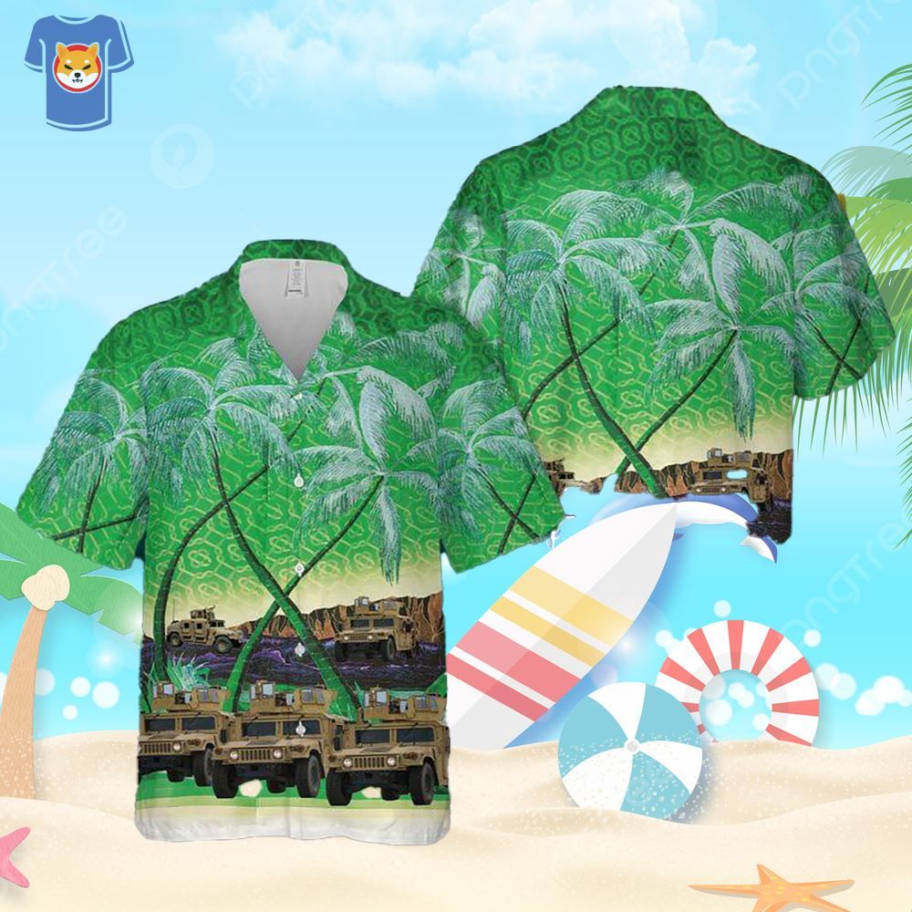 Hmmwv Us Army Hawaiian Shirt For Men And Women