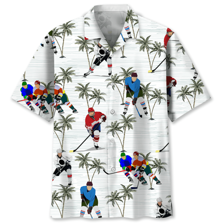Hockey Coconut Hawaii Shirt