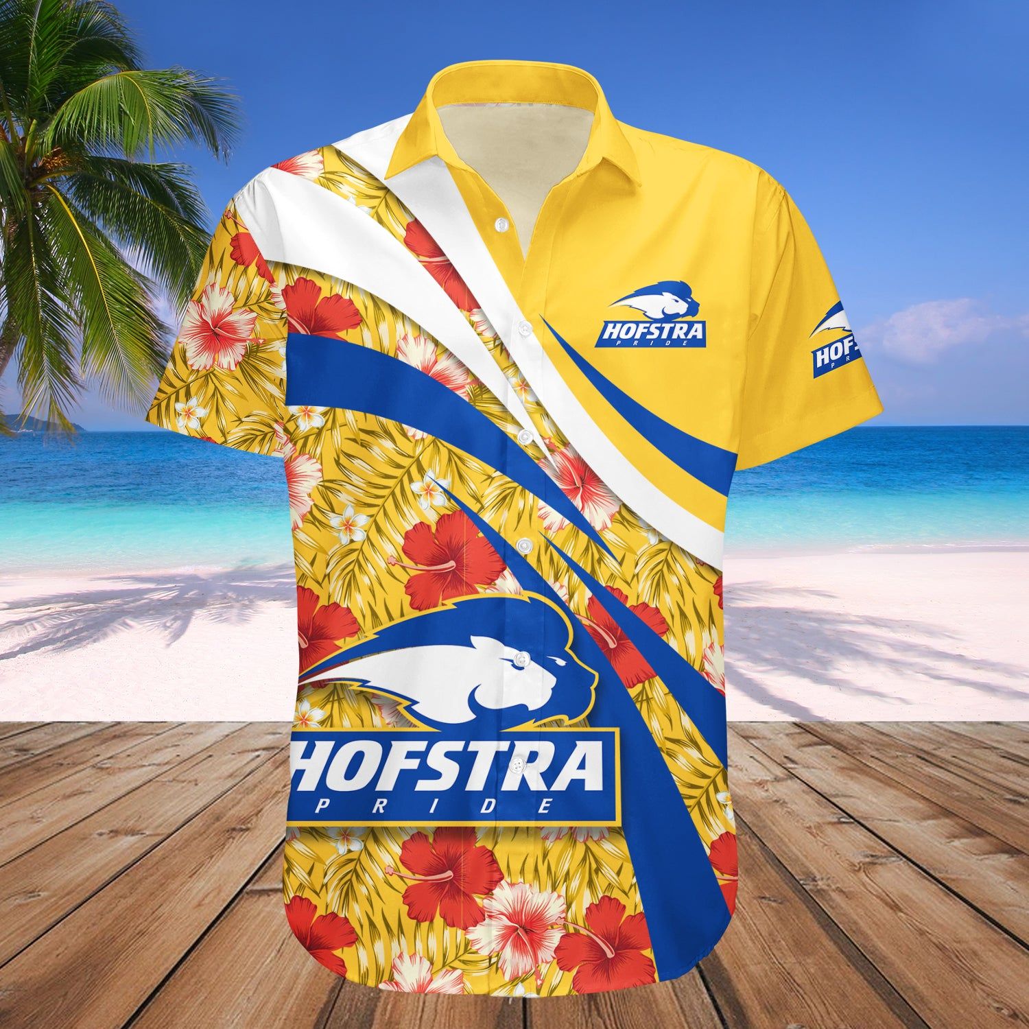 Hofstra Pride Hawaii Shirt Hibiscus Sport Style – NCAA