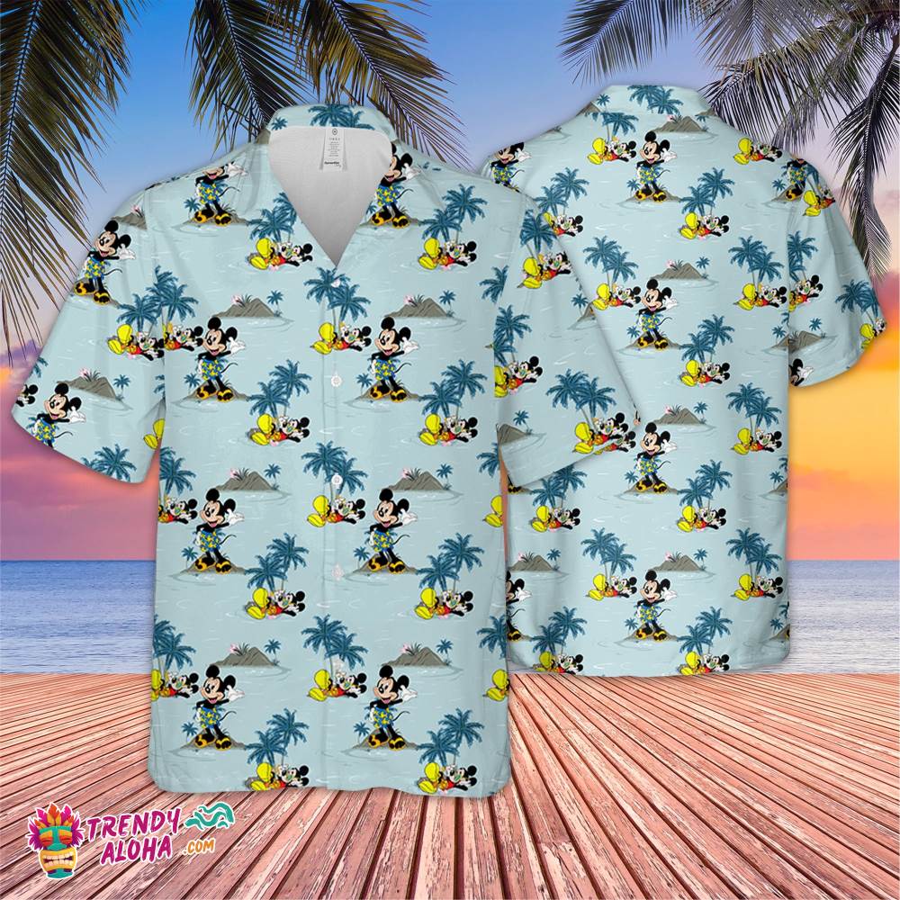Holiday Mickey Island.Trending,Tropical Beach Shirt, Hawaiian Flower Shirt, Hawaiian Beer Shirt