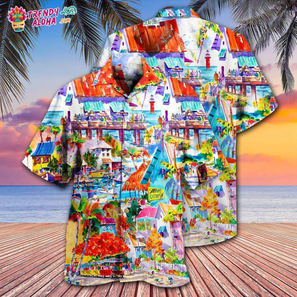 Holiday Summer Vacation By The Beach Hawaiian Shirt – Trendy Aloha