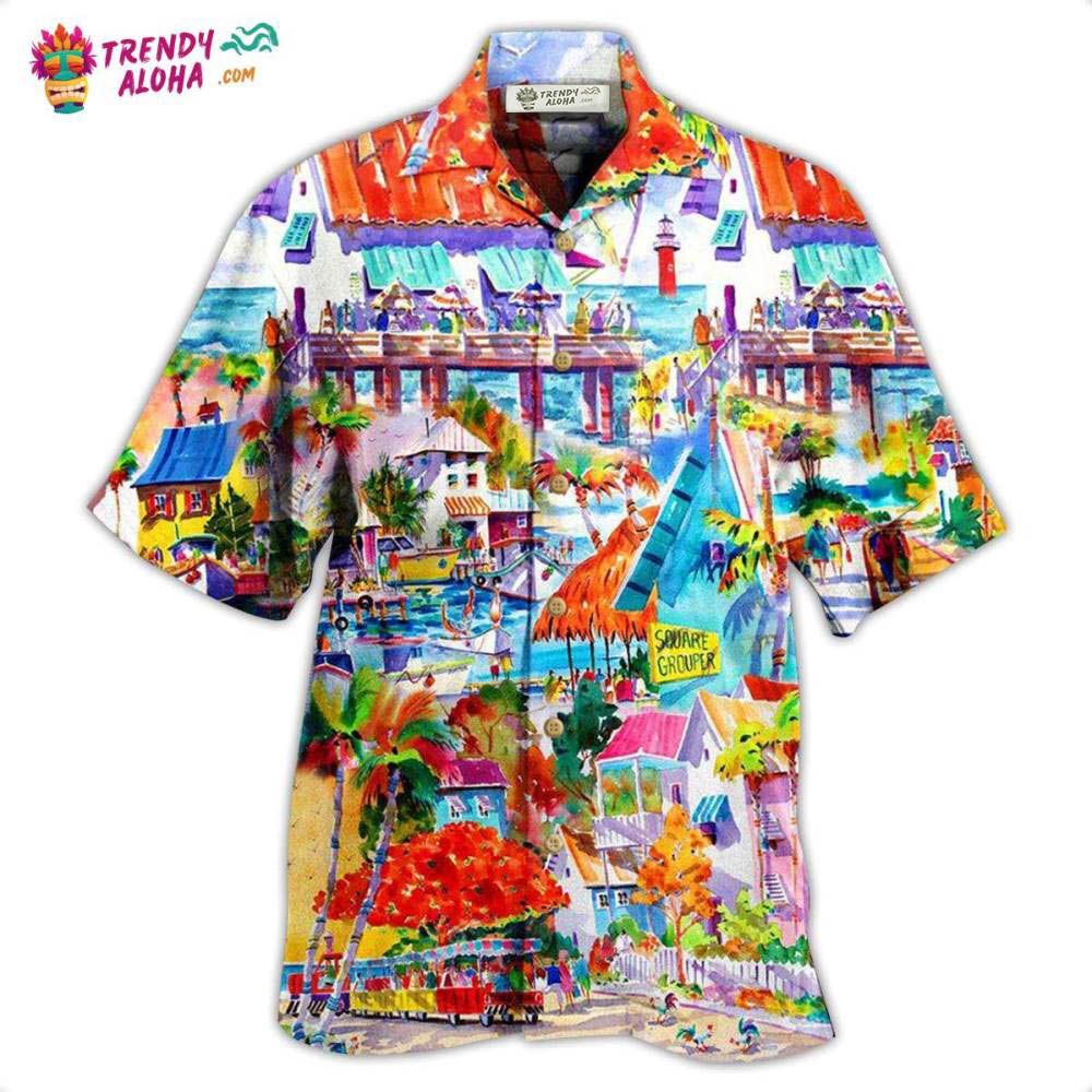 Holiday Summer Vacation By The Beach Hawaiian Shirt – Trendy Aloha Holiday Summer Vacation By The Beach Hawaiian Shirt – Trendy Aloha