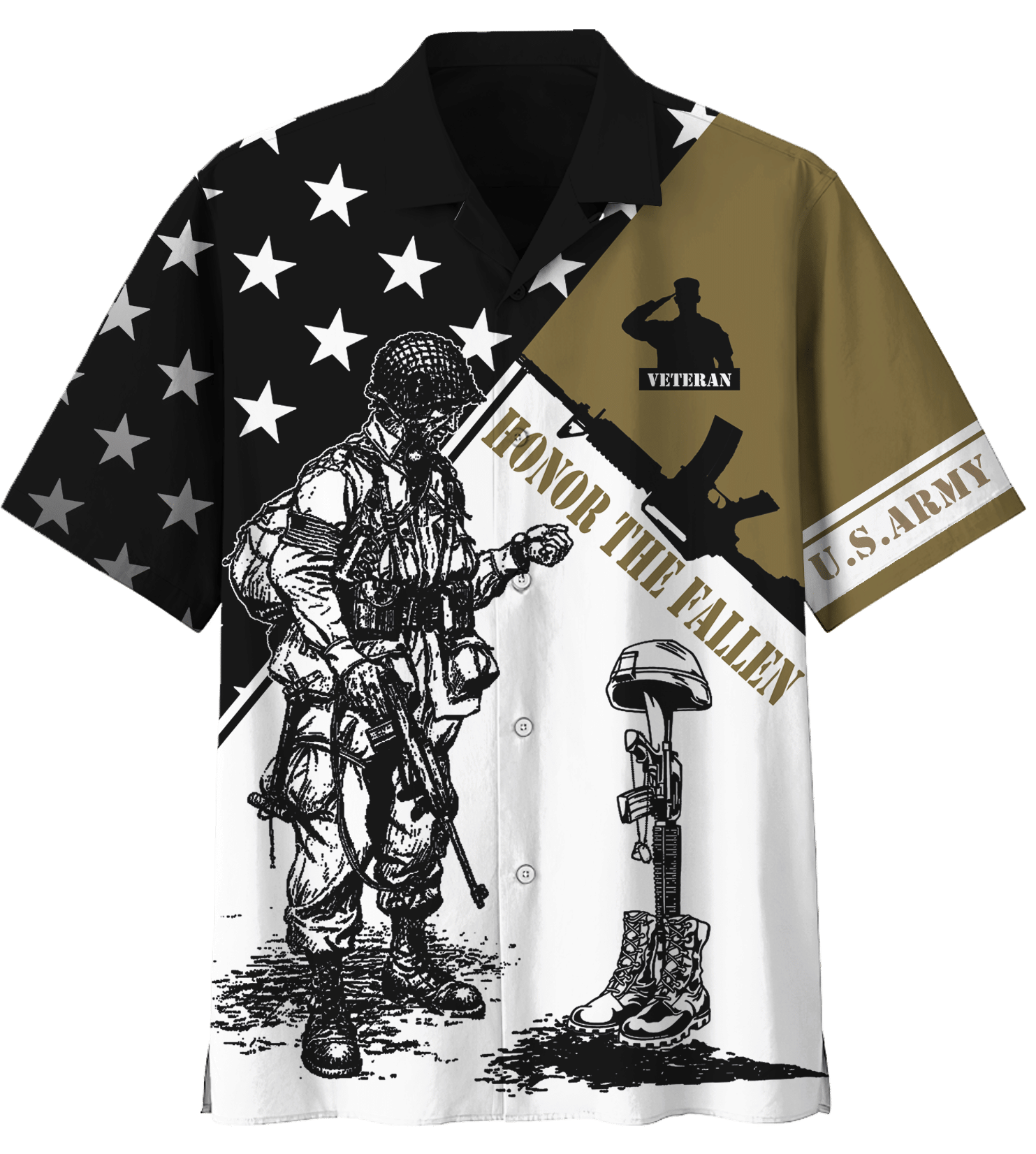 Honoring the Bravest Hawaiian Shirt – Us Army Honor The Fallen
