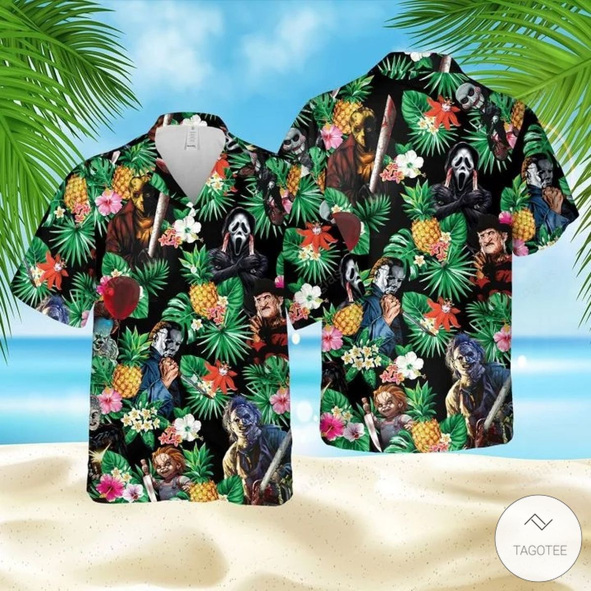 Horror Movie Characters Hawaiian Shirt Collection