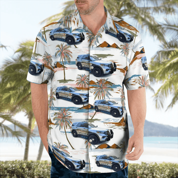 Horry County Police Department, Conway, South Carolina Trendy Hawaiian Shirt