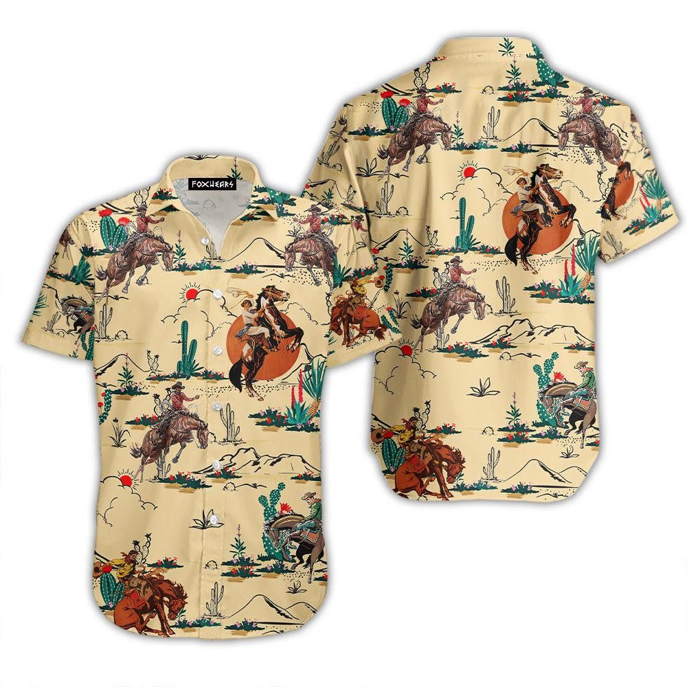 Horse Cowboy Trendy Hawaiian Shirt Horse Cowboy Trendy Hawaiian Shirt