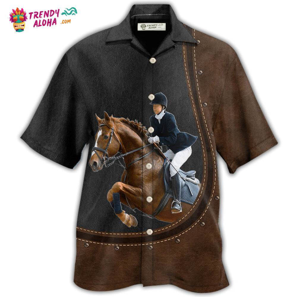 Horse Dressage Lover Hawaiian Shirt – Trendy Aloha Horse Dressage Lover Hawaiian Shirt – Trendy Aloha