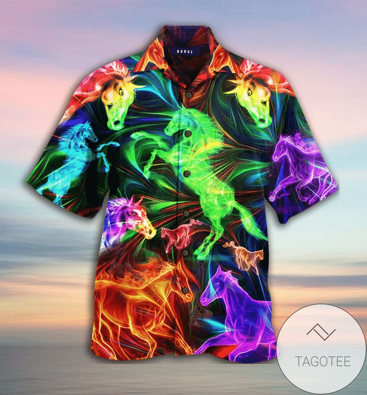 Horse Inspired Colorful & Unique Hawaiian Shirt Perfect Choice
