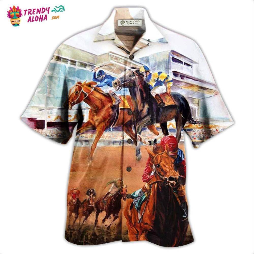 Horse Racing Amazing Hawaiian Shirt – Trendy Aloha Horse Racing Amazing Hawaiian Shirt – Trendy Aloha