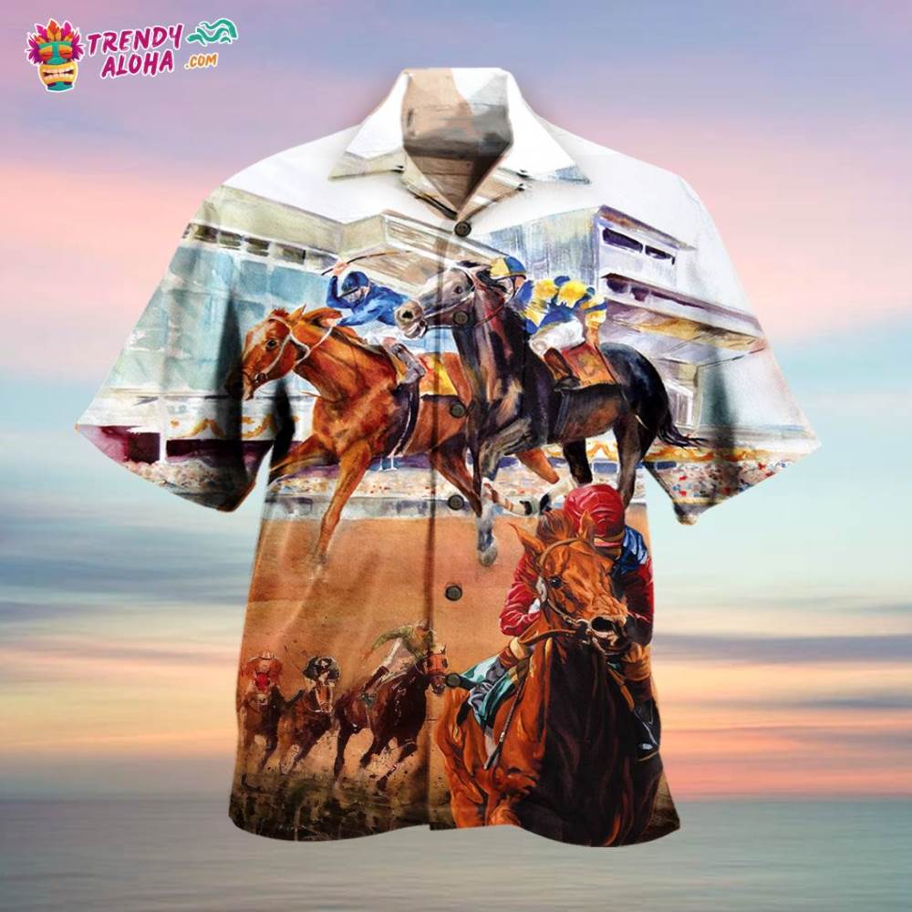 Horse Racing Amazing Hawaiian Shirt – Trendy Aloha