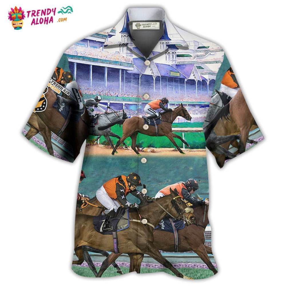 Horse Racing So Cool Hawaiian Shirt – Trendy Aloha Horse Racing So Cool Hawaiian Shirt – Trendy Aloha