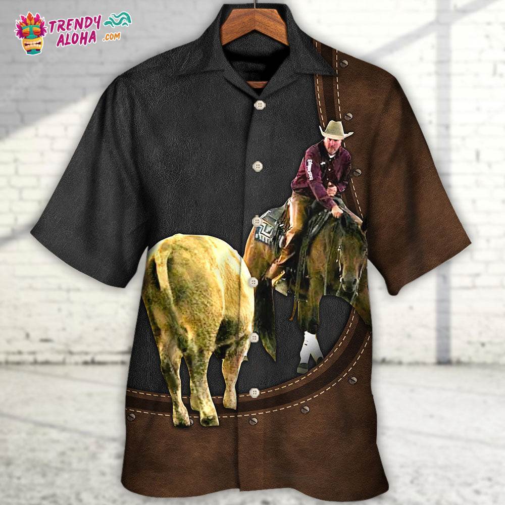 Horse Riding Horse Leather Style For Ken Hawaiian Shirt – Trendy Aloha