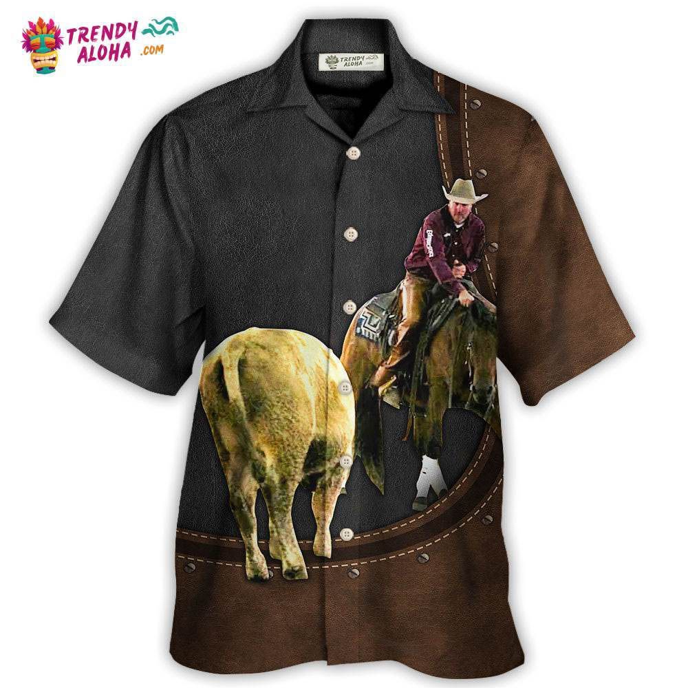 Horse Riding Horse Leather Style For Ken Hawaiian Shirt – Trendy Aloha