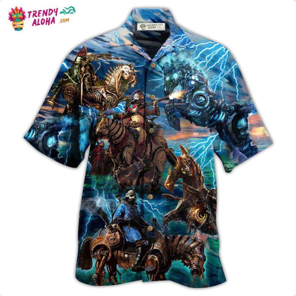Horse Steampunk Mechanical Hawaiian Shirt – Trendy Aloha Horse Steampunk Mechanical Hawaiian Shirt – Trendy Aloha