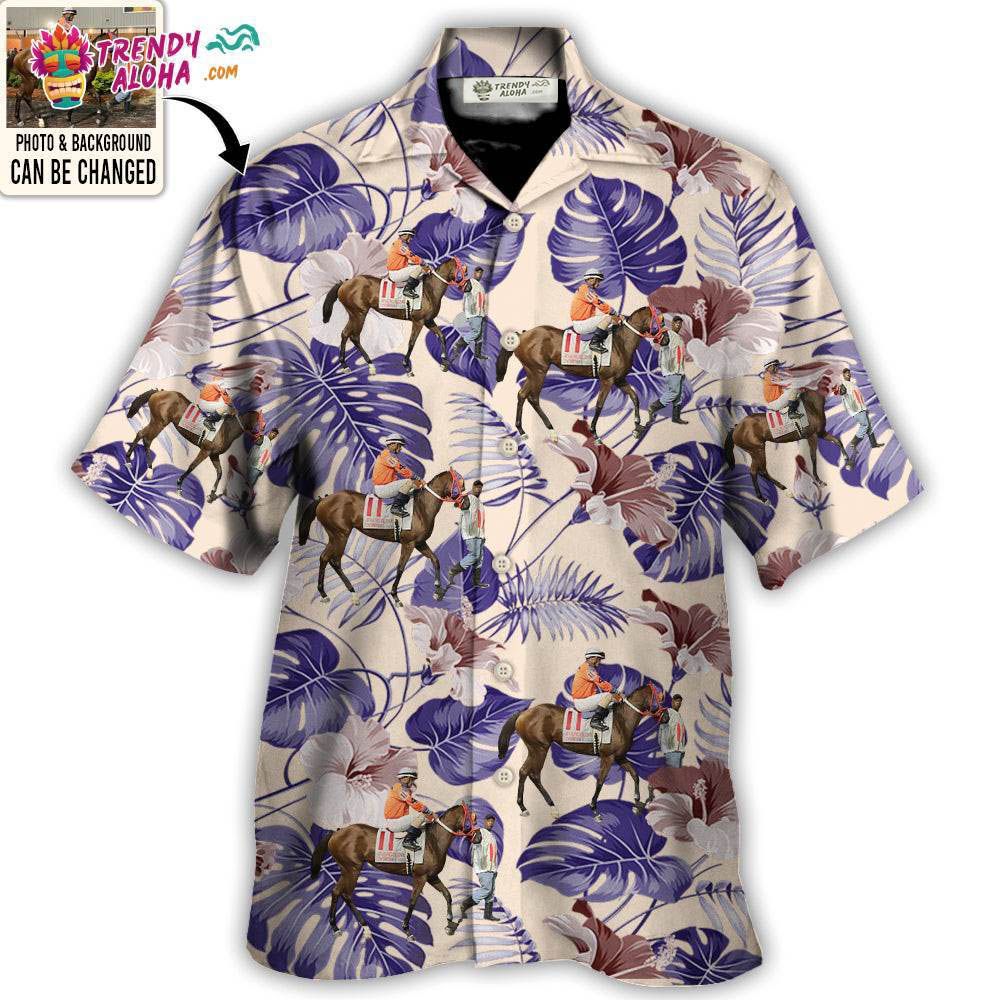 Horse Trainer You Want Tropical Style Custom Photo – Hawaiian Shirt – Personalized Photo Gifts Hawaiian Shirt – Trendy Aloha Horse Trainer You Want Tropical Style Custom Photo – Hawaiian Shirt – Personalized Photo Gifts Hawaiian Shirt – Trendy Aloha